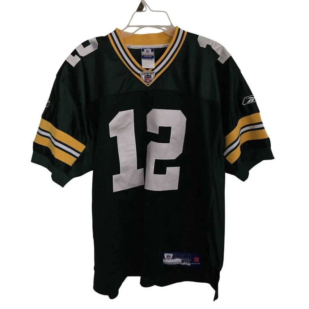 Mens Reebok Sz 48 AARON‎ RODGERS Packers NFL Football Jersey